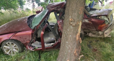 Adıyaman'da feci kaza 1 ölü 1 yaralı