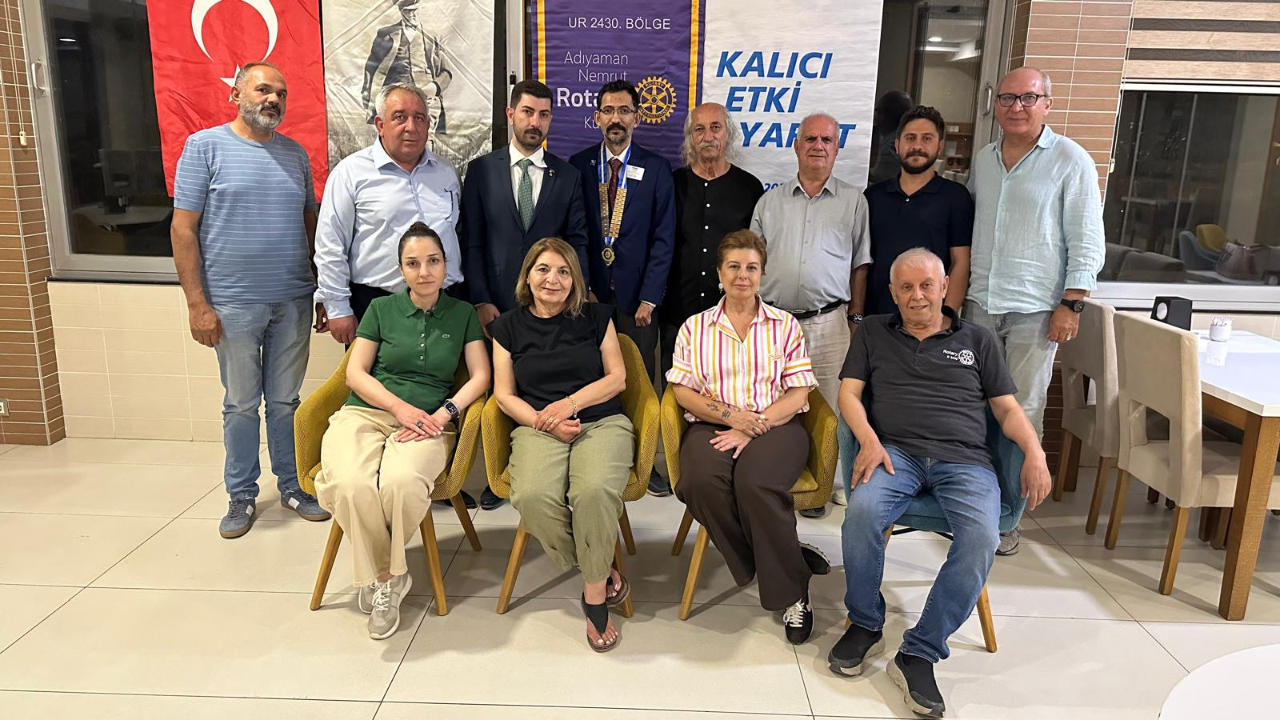 Nemrut Rotary'nin Yeni Başkanı Bayrak Candar