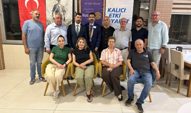 Nemrut Rotary'nin Yeni Başkanı Bayrak Candar