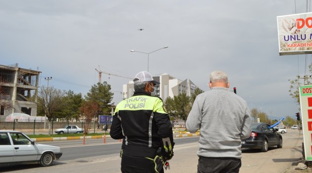 Adıyaman’da kırmızı ışık ihlaline para cezası uygulandı