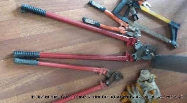 Kablo Hırsızları Tutuklandı