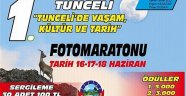 TUNCELİ’DE ÖDÜLLÜ FOTO MARATON HEYECANI BAŞLIYOR