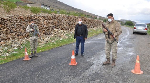 Tut'ta köy ve mahalle karantinaya alındı
